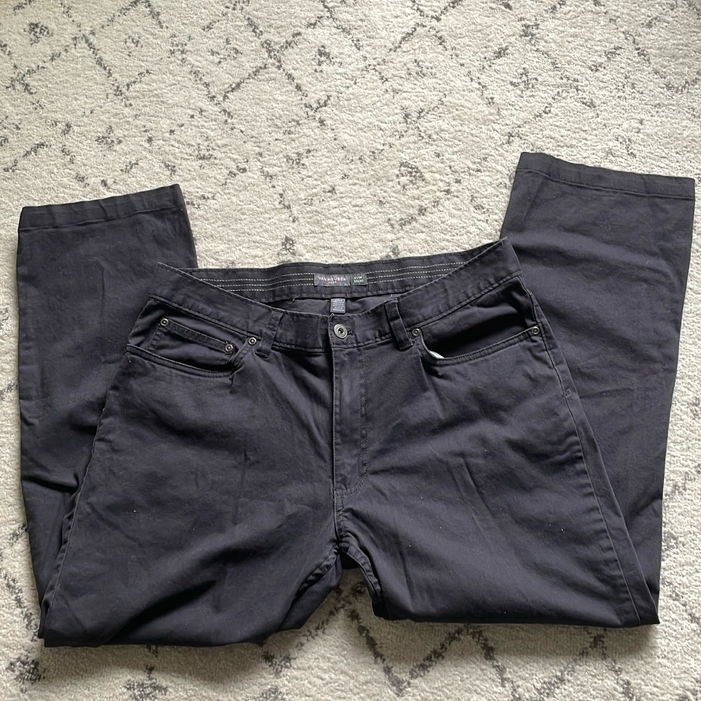 Van Heusen Black Flex Men’s Pants